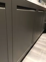 Фасады с врезной ручкой