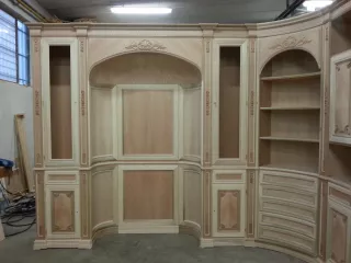Процесс изготовления кабинета