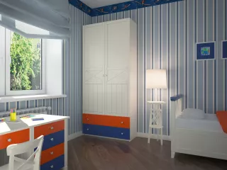 Шкаф в детской